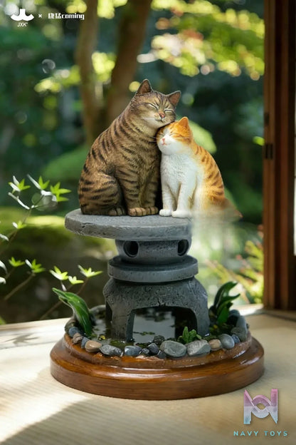 JXK – Cats Resting Among Stones JXK331 (Licensed)