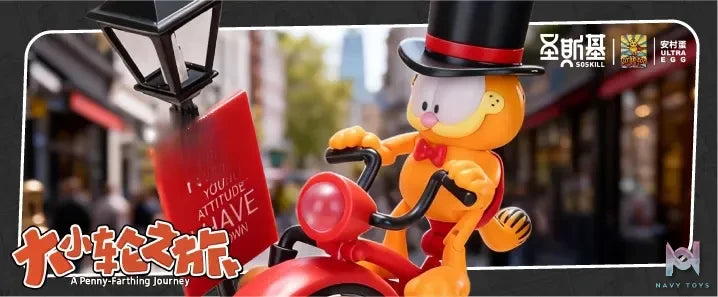SOSKILL – Garfield’s Penny Farthing Journey Electric Model Kit (Licensed)
