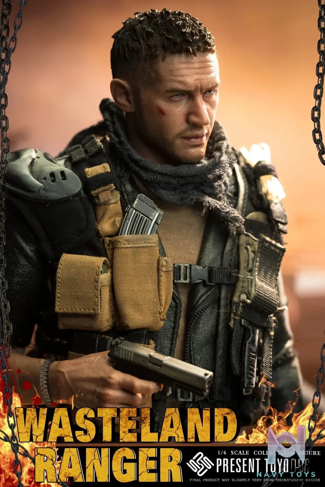 PRESENT TOYS – Wasteland 1/6 collectible toy – WASTELAND RANGER PT-sp56 (Licensed)