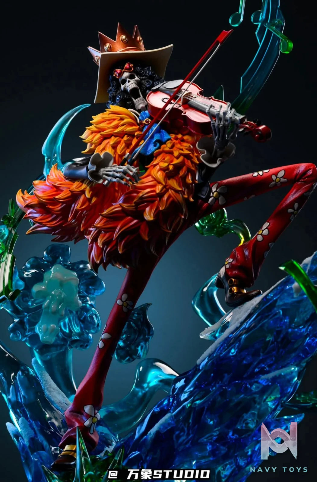 Brook Soul King resin statue WX Studio anime figure