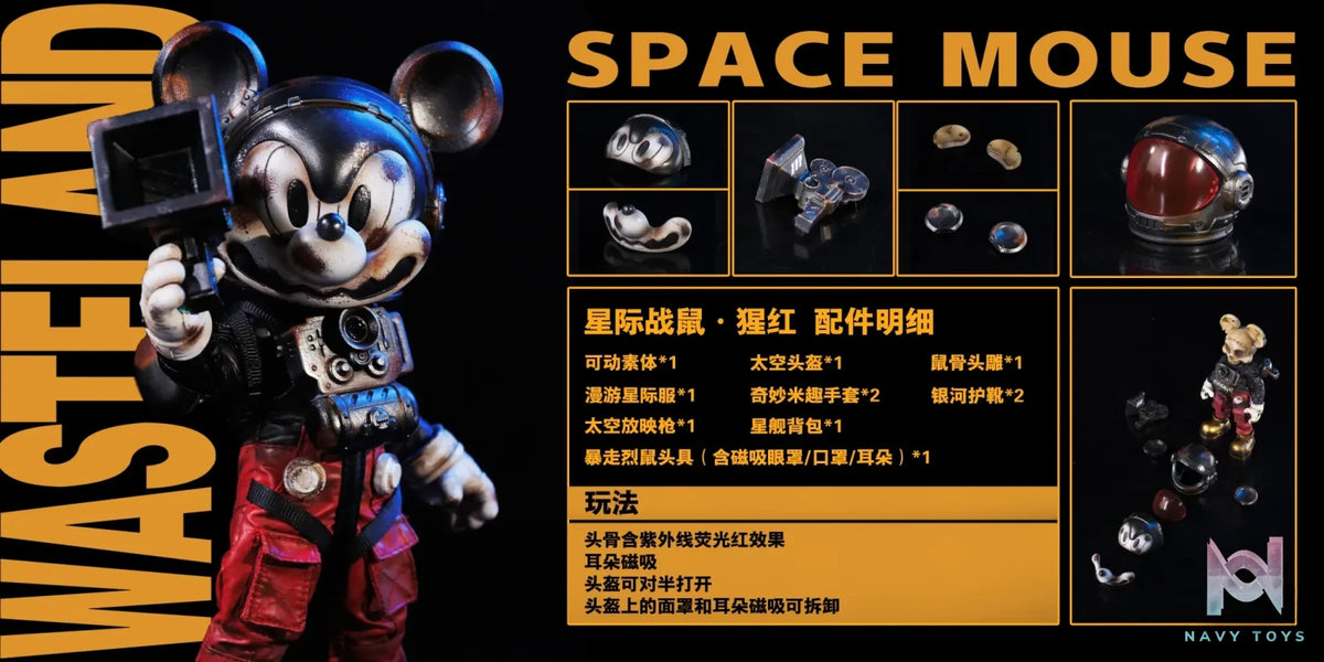 WeArtDoing Studio – Wasteland-Space Mouse & Fighter (Licensed)