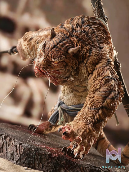 Game Science – Black Myth: Wukong 1/4 Scale Full-Body Statue Collectible Tiger Vanguard (Licensed)