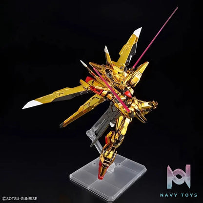 BANDAI SPIRITS – RG 1/144 Akatsuki Gundam (Oowashi Pack) Plastic Model (Licensed)