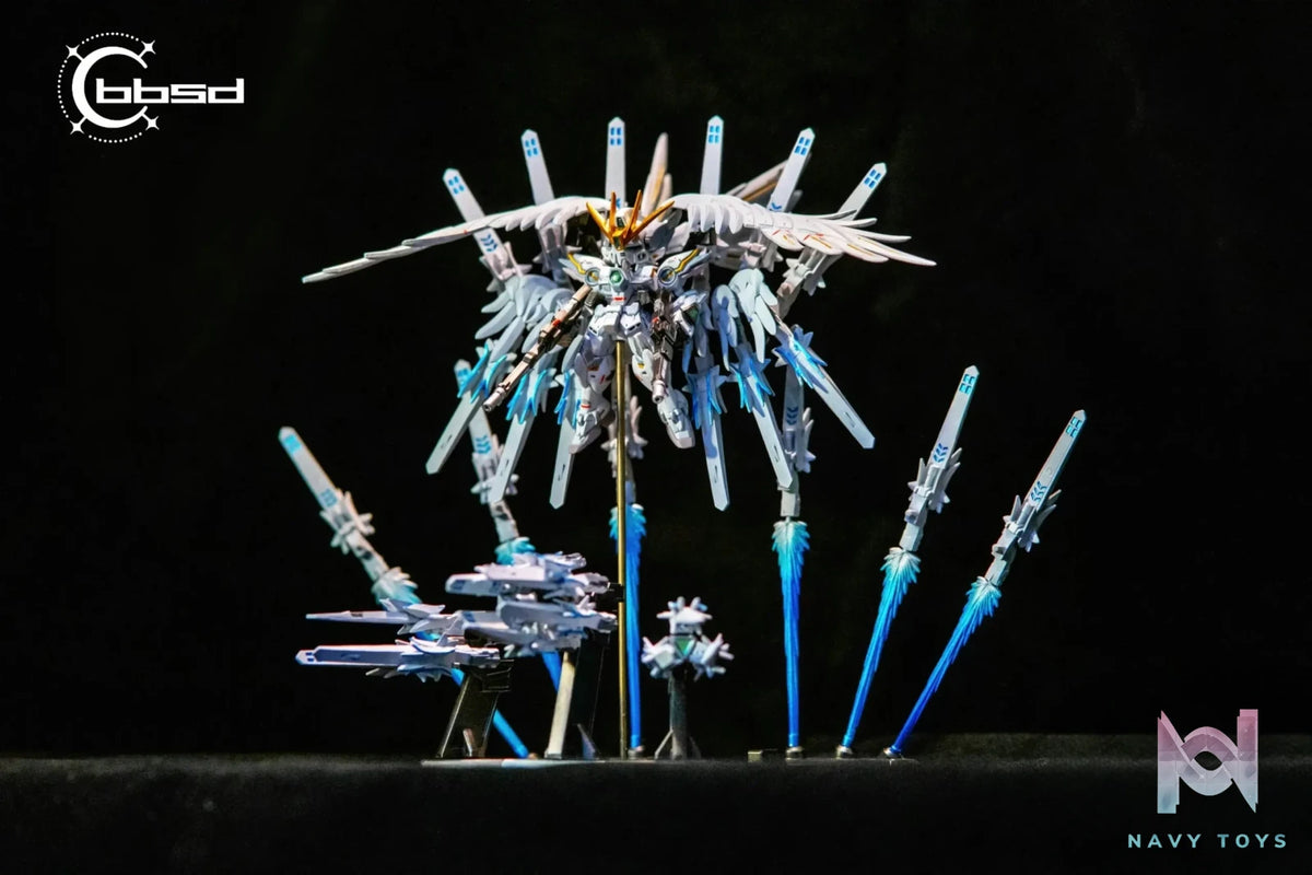 BBSD Studio – Mobile Report Gundam W FW Wing Gundam Snow White
