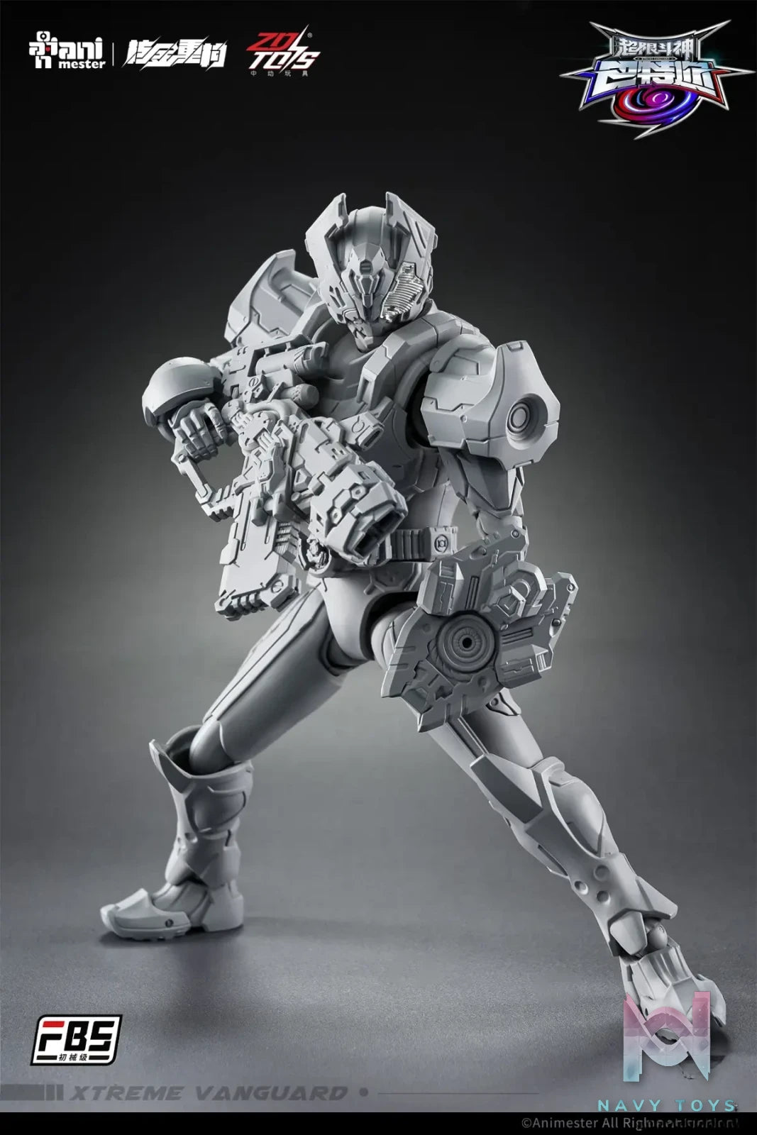 AniMester X Nuclear Gold Reconstruction – Baatar X Tamil F.B.S. Initial Mech Grade 1/10 Action Figure (Licensed)
