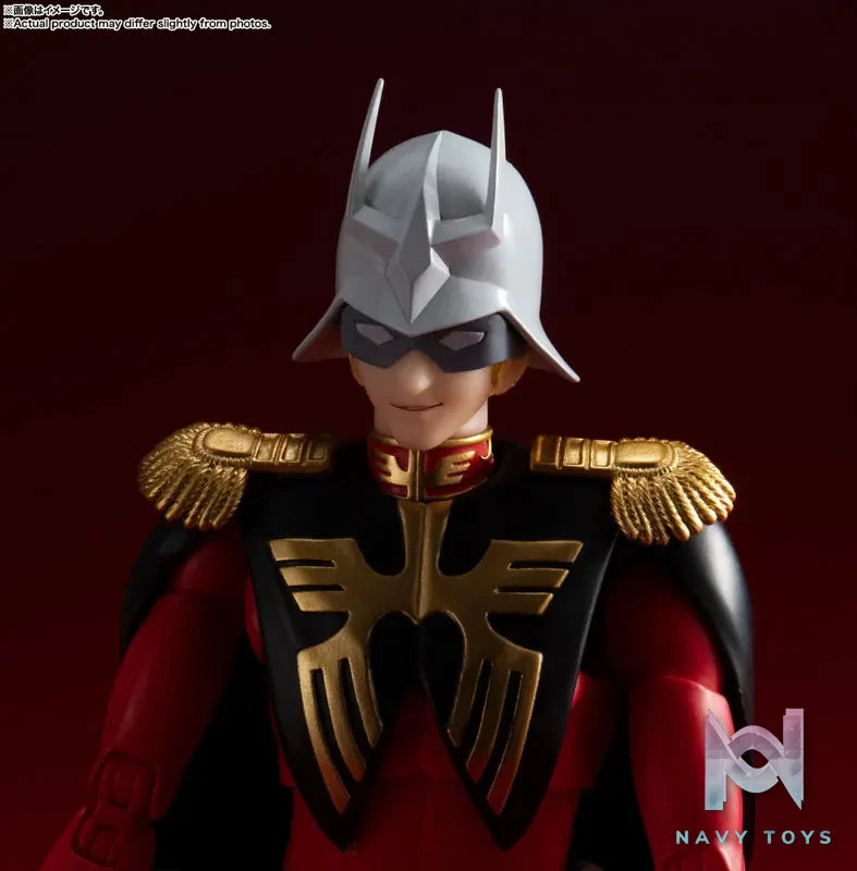 BANDAI SPIRITS – S.H.Figuarts Char Aznable “Mobile Suit Gundam” (Licensed)