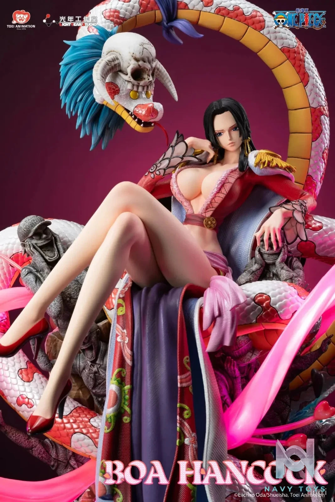 Light Year Studio - One Piece Boa Hancock (Licensed) resin statue Navy Toys anime figure