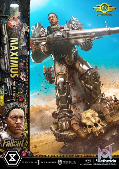 Prime 1 Studio – Real Elite Masterline Fallout Maximus Power Armor REMFO-03 REMFO-03DX REMFO-03DXS (Licensed)