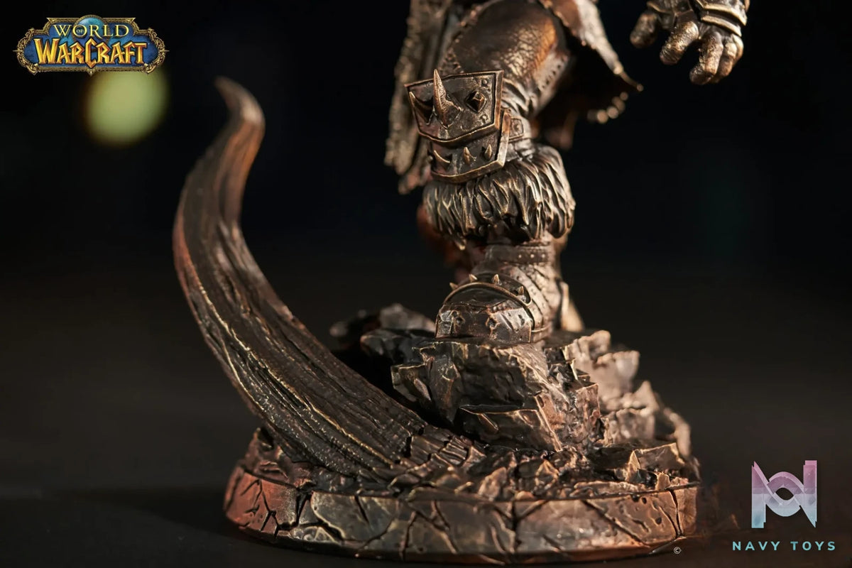 BLIZZARD ENTERTAINMENT – World of Warcraft Grommash Hellscream Bronze Edition Statue BLZ006 (Licensed)