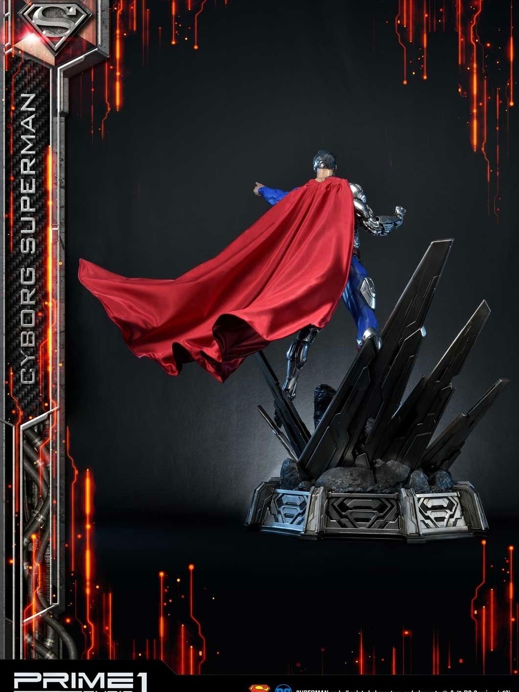 Cyborg Superman - Superman - Prime 1 Studio (MMDC - 32) resin statue Prime 1 Studio anime figure