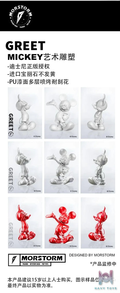MORSTORM – Mickey And Friends Greeting Mickey (Licensed)