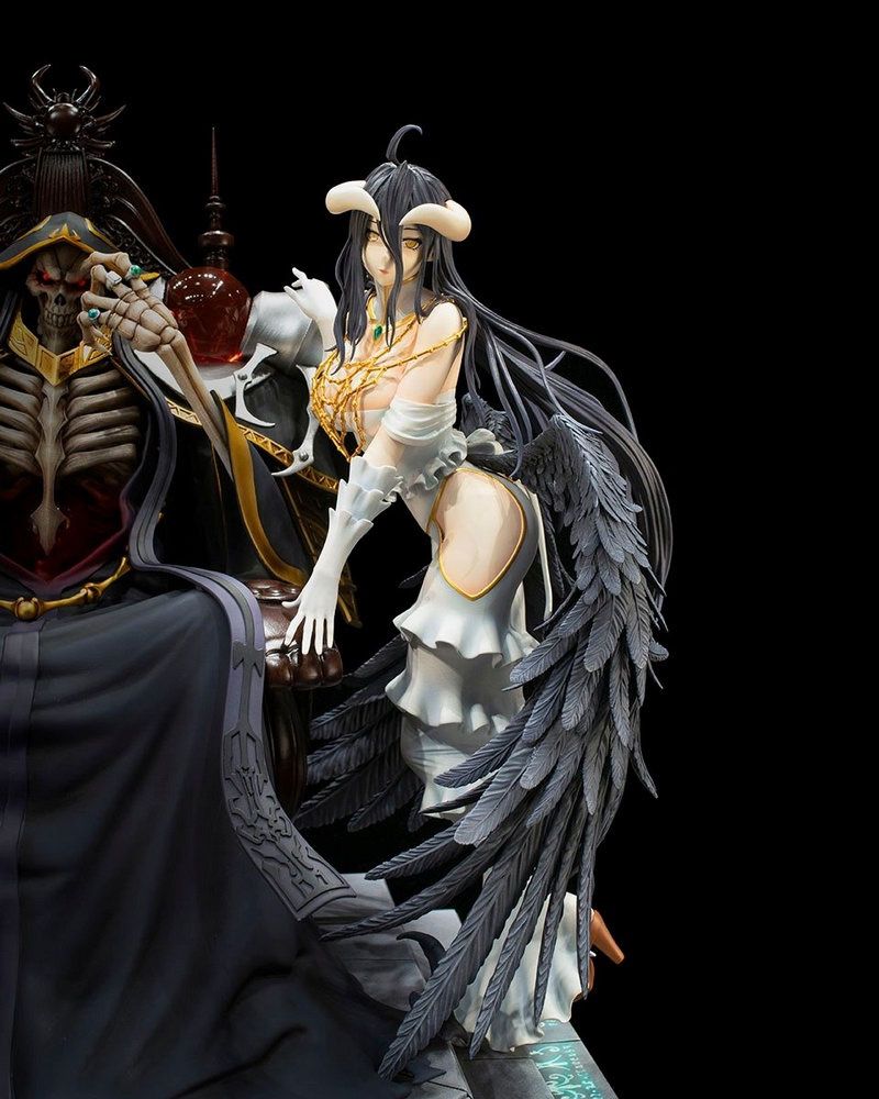 Ainz Ooal Gown - Albedo resin statue acme Studio anime figure