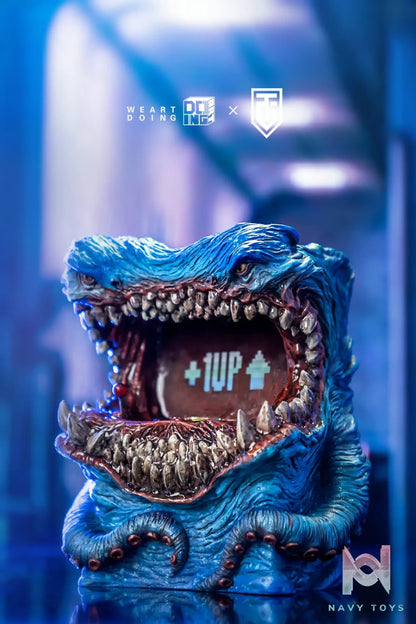 WeArtDoing Studio – Arcade Monster Blue & Green & Grey (Licensed)