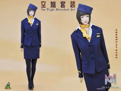 CUKE TOYS – Original 1/6 Flight Attendant Set MA-034 (Licensed)