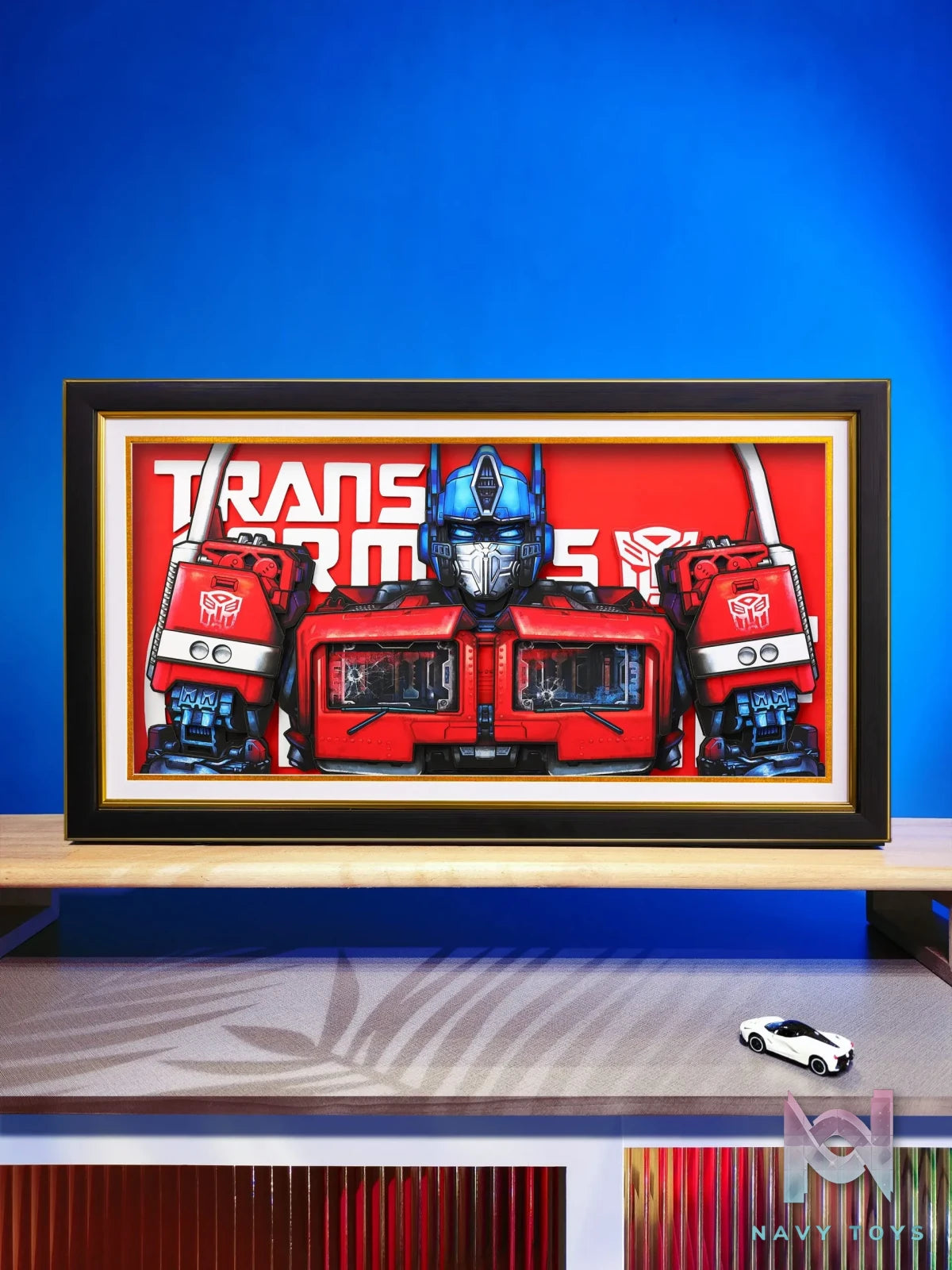 Yu Zhi Jiang Studio – Optimus Prime 3D Decorative Painting Transformers