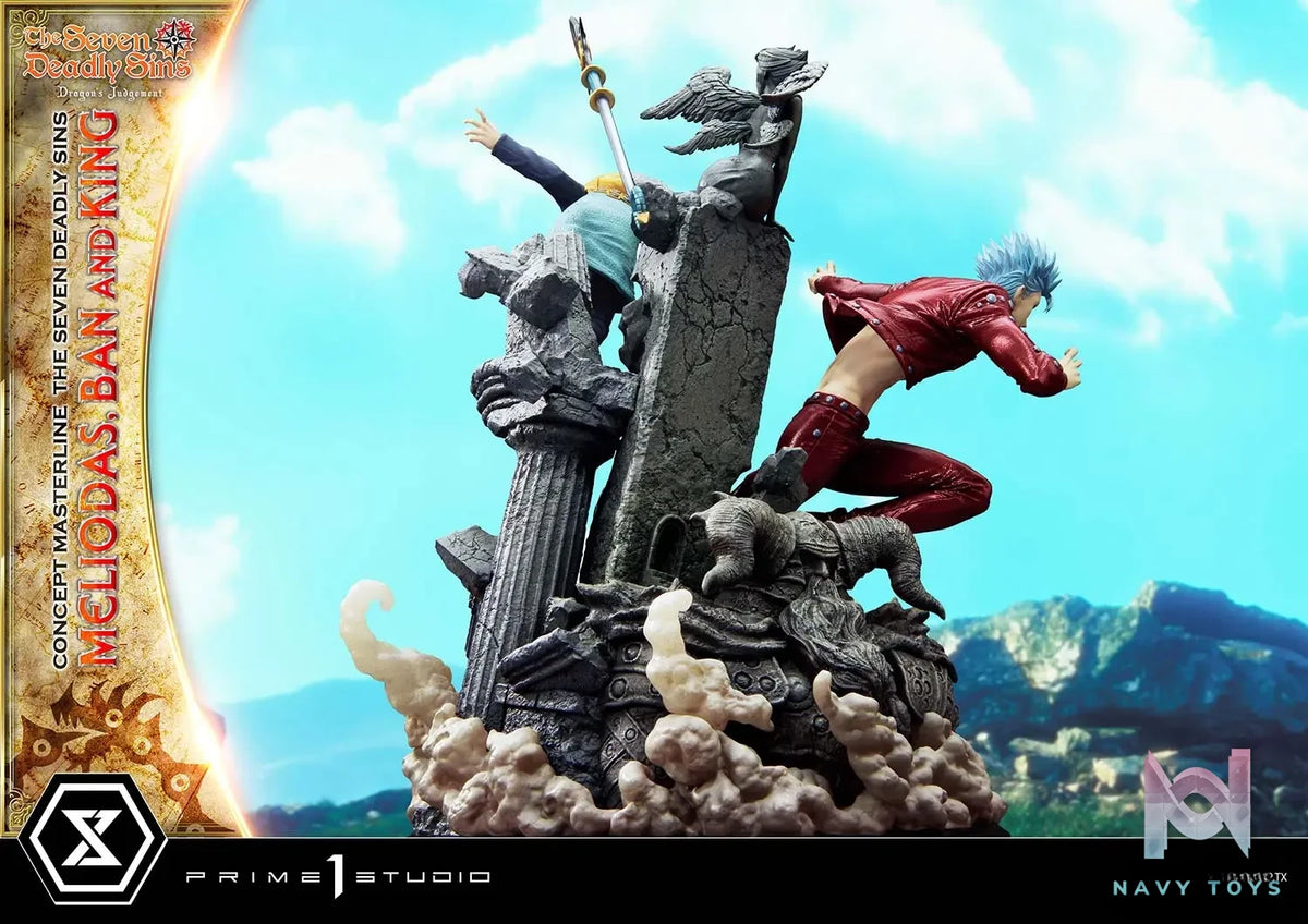 Prime 1 Studio – Concept Masterline The Seven Deadly Sins Meliodas, Ban and King CMNTZ-01 CMNTZ-01DXS (Licensed)