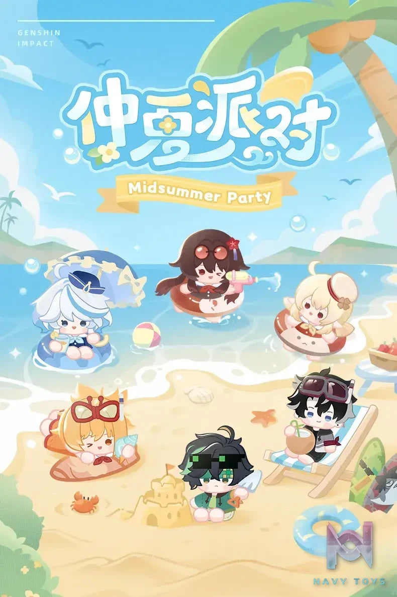 miHoYo – Genshin Impact Midsummer Party Series Magnetic Airbag Phone Stand (Licensed)