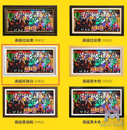 Yu Zhi Jiang Studio – Naruto Multiple Characters Series #2 3D Decorative Painting Naruto