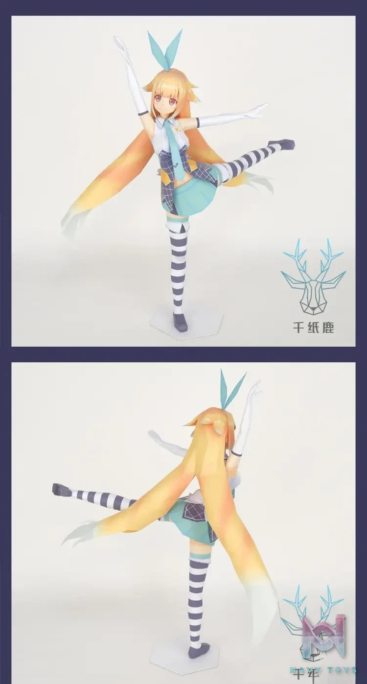 Qian Zhi Lu Studio – VTuber Series 3D Paper Model DIY