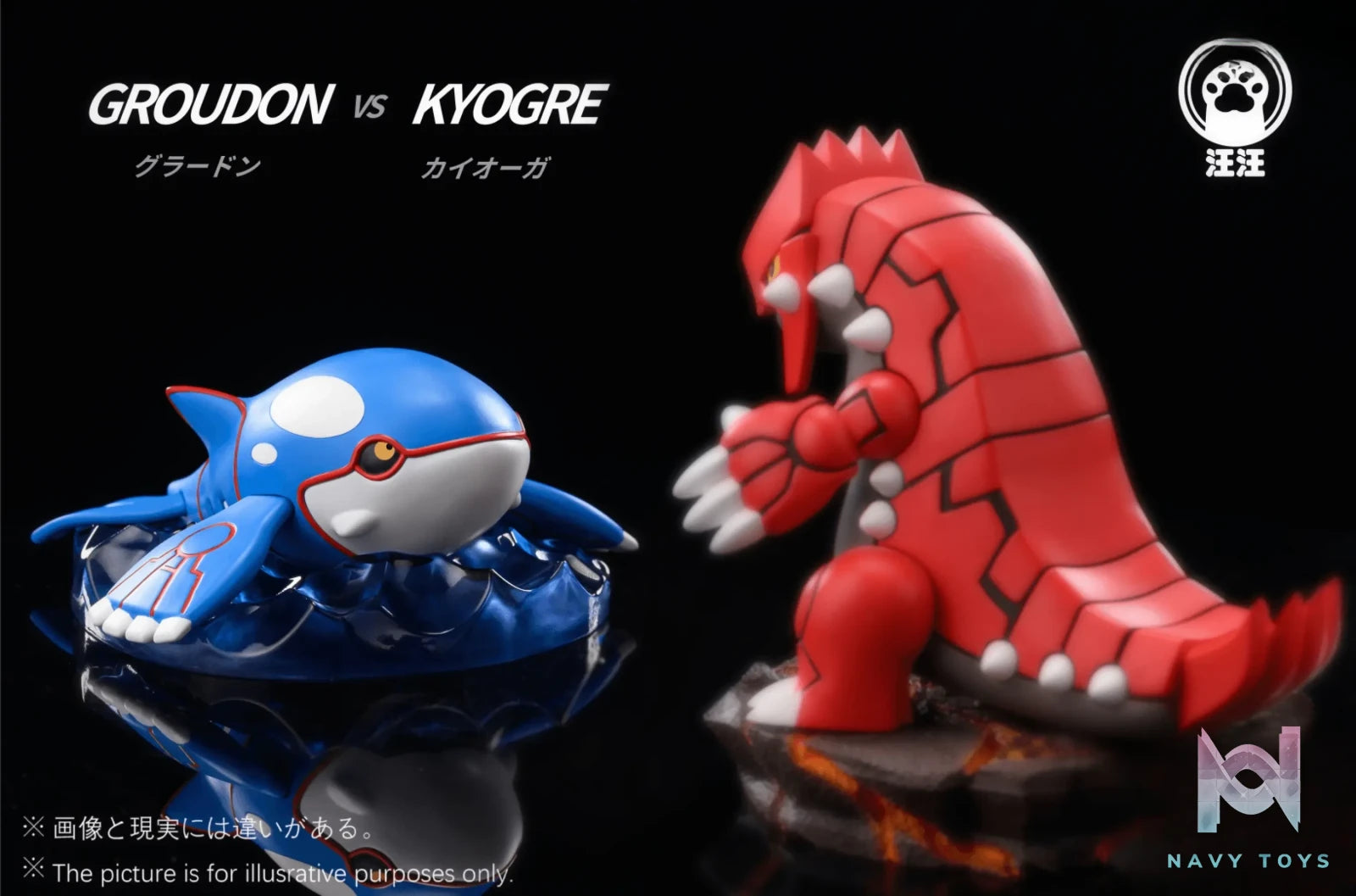 Wang Wang Studio – Pokémon Groudon VS KYOGRE