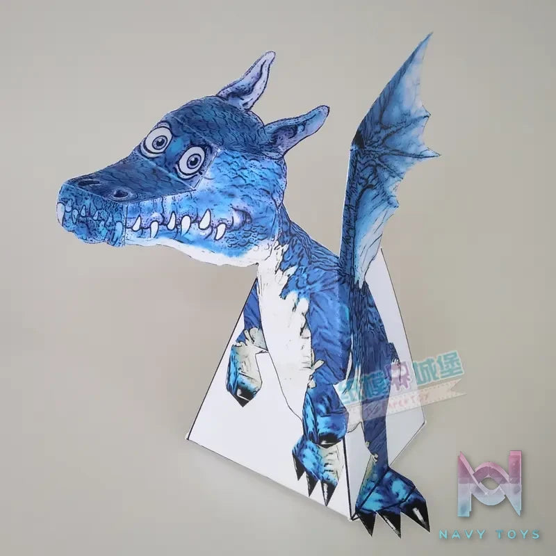 Qian Zhi Lu Studio – Animal Series Visual illusion 3D Paper Model DIY