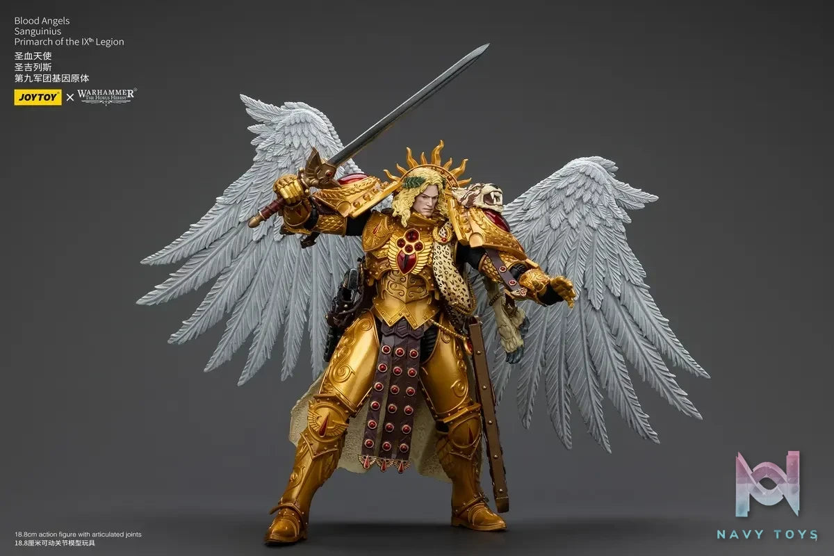 JOYTOY Studio – Warhammer ‘The HorusHeresy’ Blood Angels Sanguinius Primarch of the lXth Legion JT00218 (Licensed)