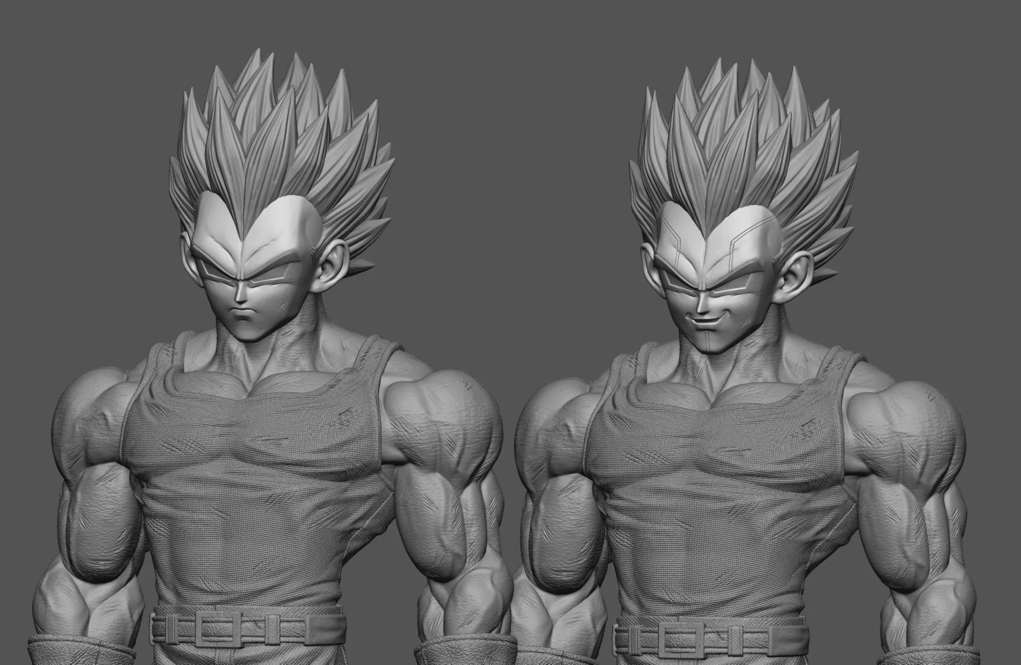 Li Zi Studio - GT Vegeta Dragon Ball resin statue Navy Toys anime figure