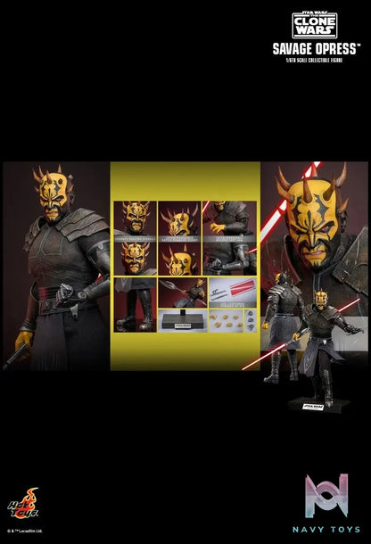 Hottoys Studio – Star Wars: The Clone Wars™ Savage Opress 1/6 scale Collectible Figure TMS136