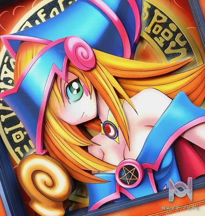 KALA HOME Studio – Dark Magician Girl 3D Decorative Painting Yu-Gi-Oh!