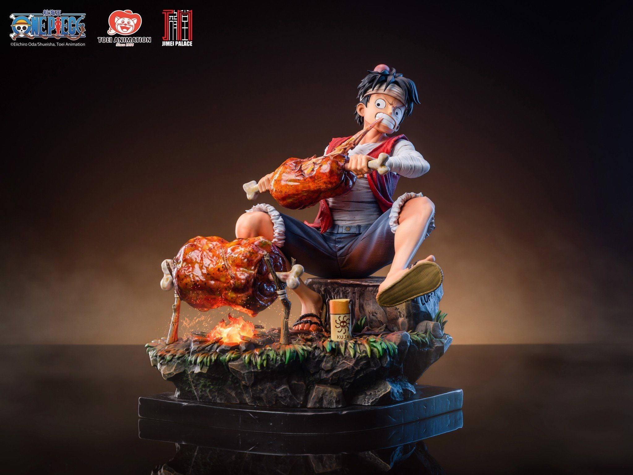 Luffy & Rayleigh - One Piece - Jimei Palace resin statue Jimei Palace Studio anime figure