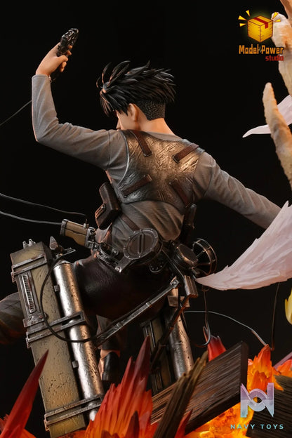 Model Power Studio – Attack on Titan #6 Street Fighting Levi Ackerman