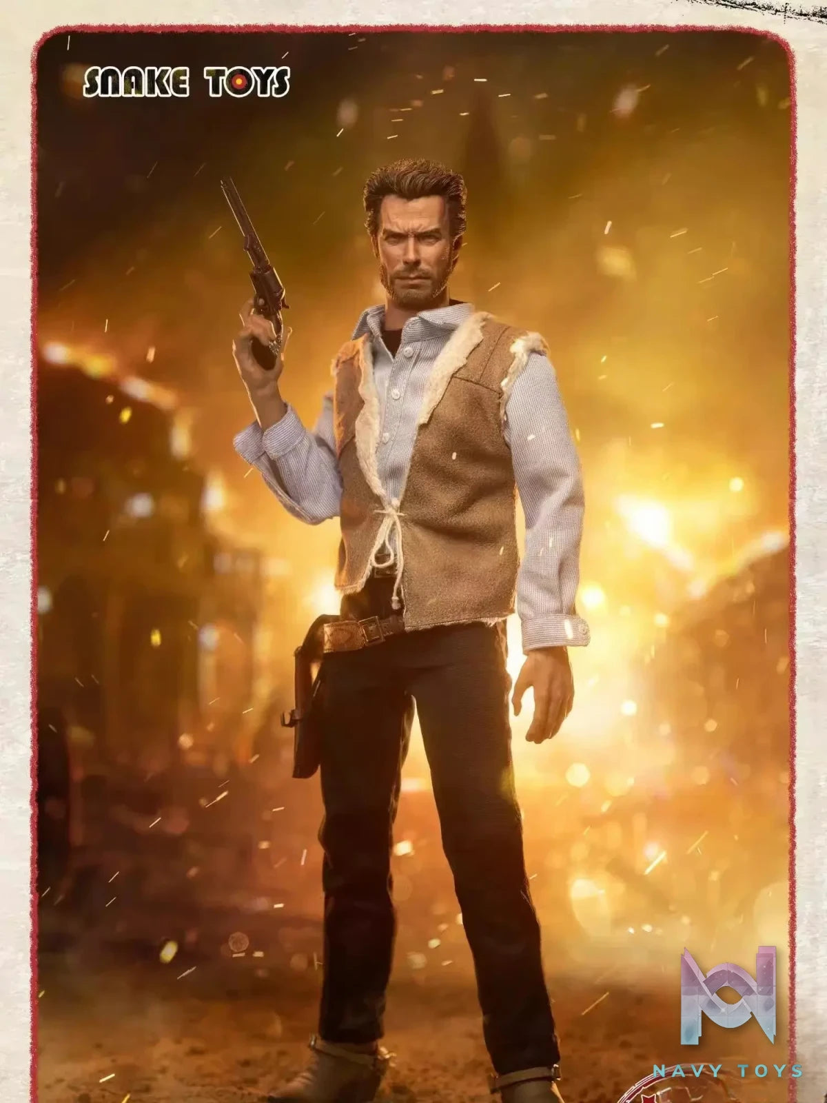 SNAKE TOYS – 1/6 Western Cowboy THE GOOD SCB01 Action Figure (Licensed)