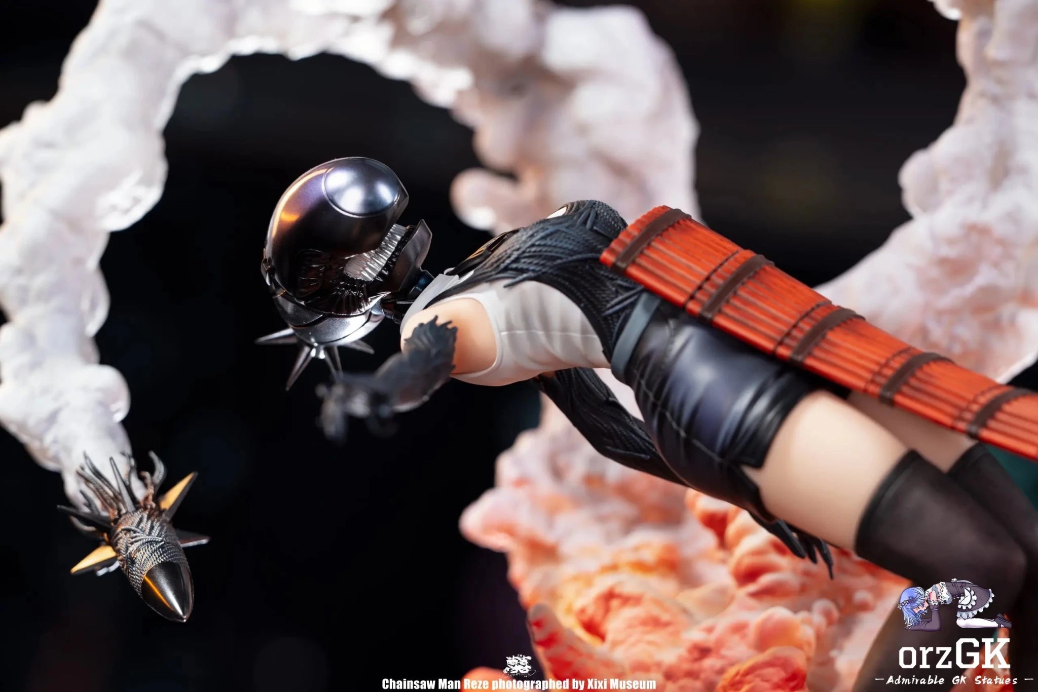 Mountain Rain Cloud Studio - The Movie Reze Arc Chainsaw Man resin statue Navy Toys anime figure