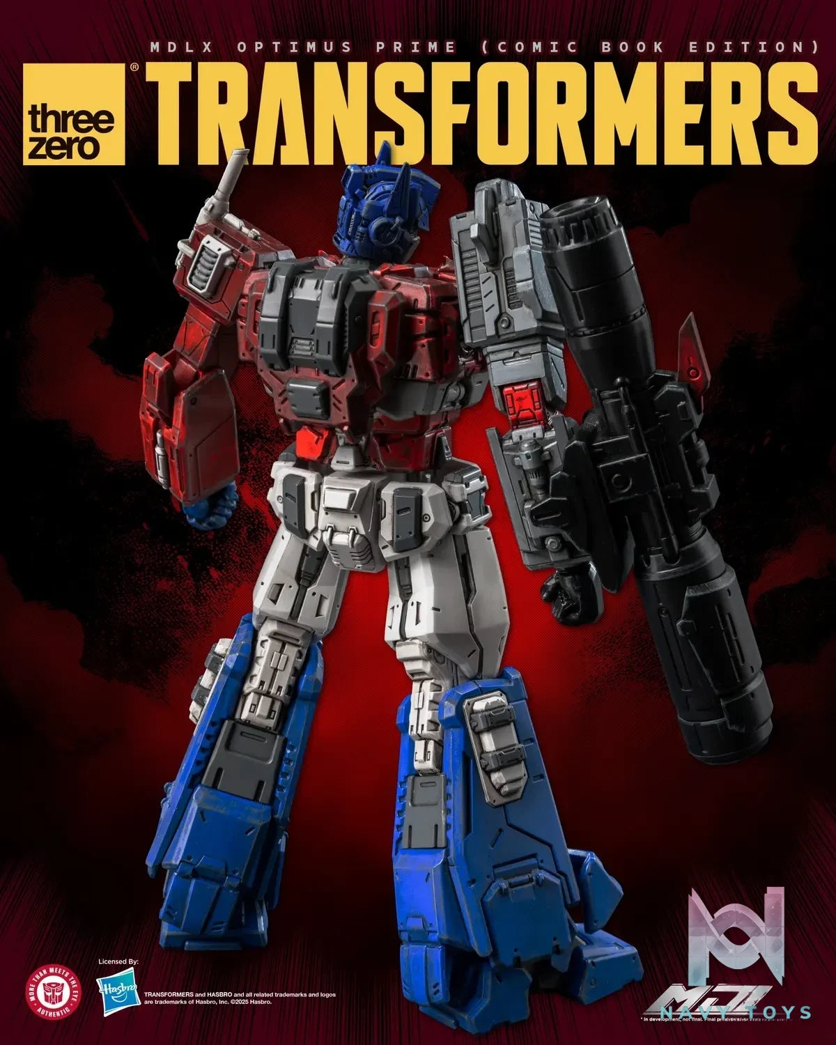 Threezero – Transformers MDLX Optimus Prime (Comic Book Edition) 3Z08710W0 (Licensed)