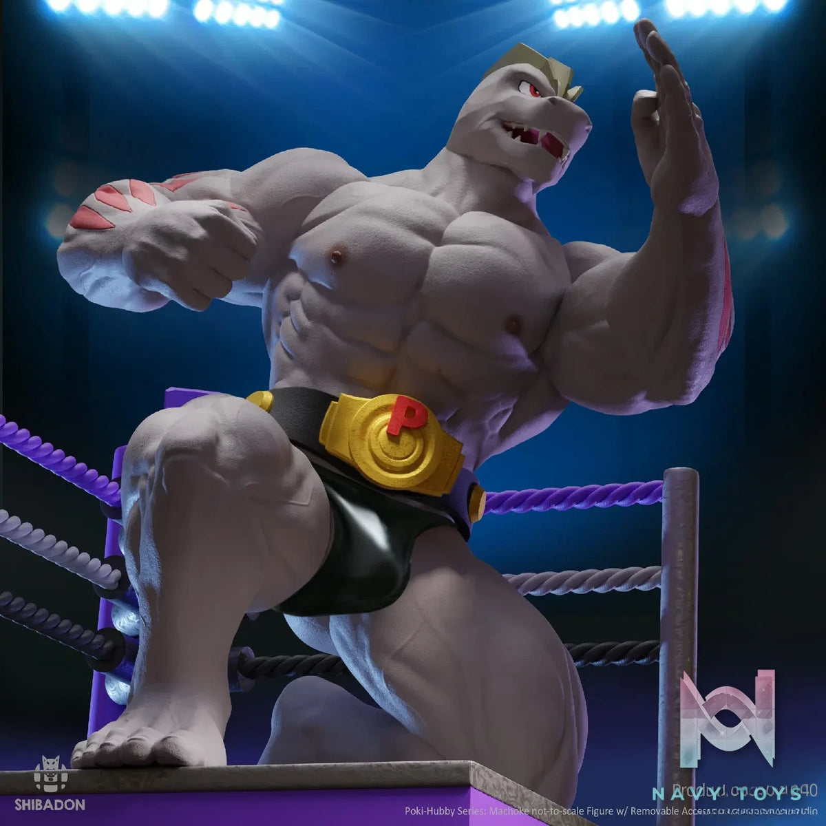 Shibadon Studio – Pokémon Machoke