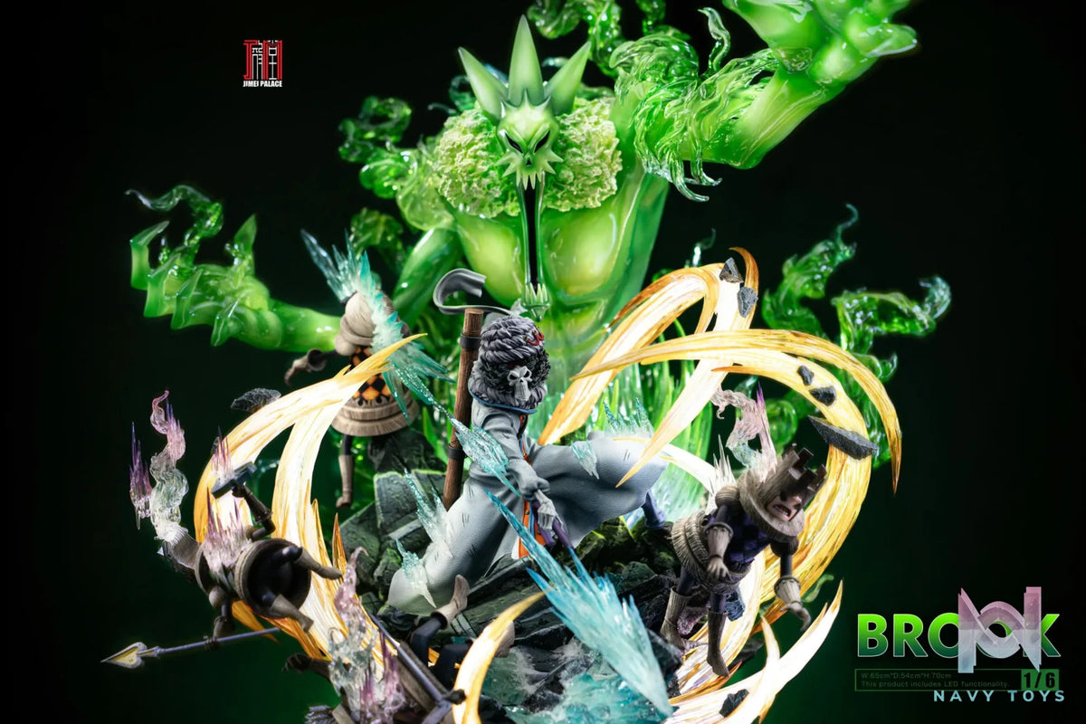JIMEI PALACE Studio – ONE PIECE Straw Hat Crew Series Vol. 2 Brook Statue (Licensed)