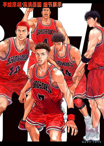 KALA HOME Studio – Slam Dunk Multiple Characters #10 3D Decorative Painting Slam Dunk