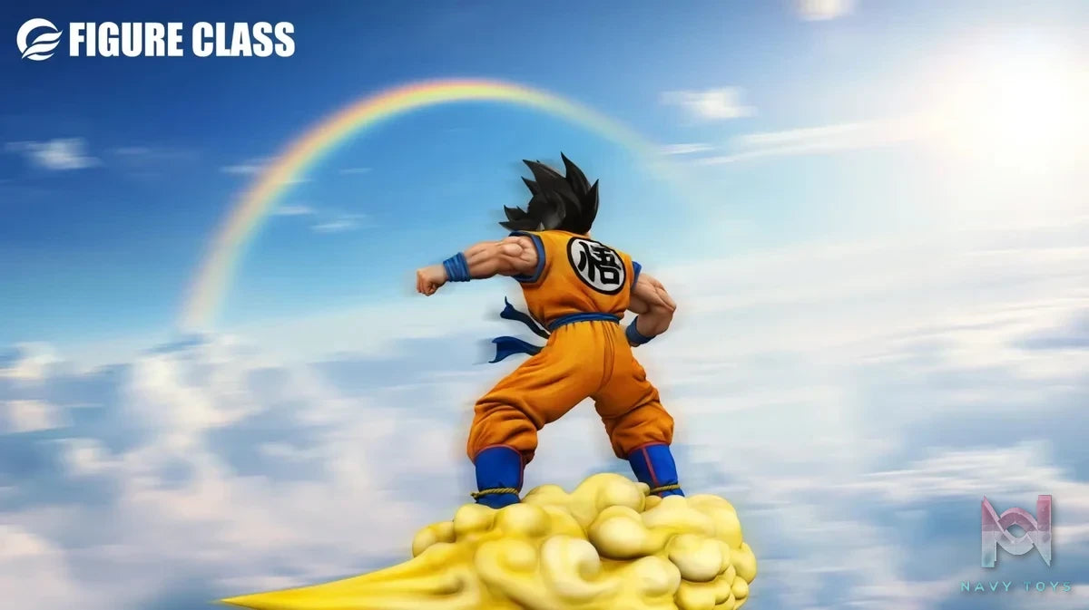 FIGURE CLASS Studio - Dragon Ball Cloud Somersault Series 3 Cloud Somersault Goku resin statue Navy Toys anime figure