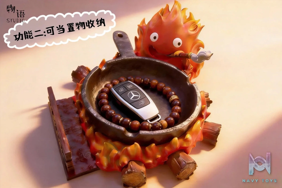 Wu Yu Studio – Calcifer Ashtray/Storage Howl’s Moving Castle