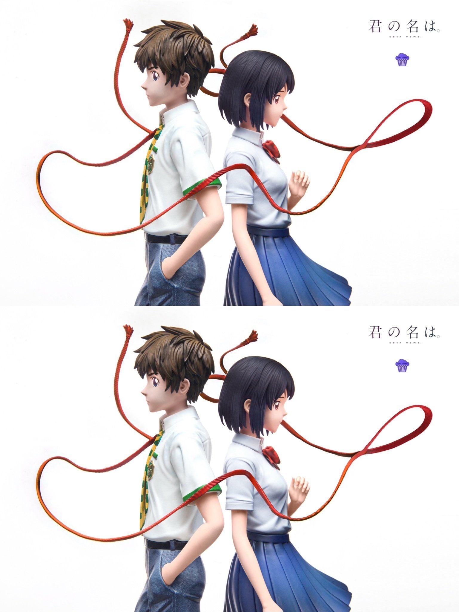 Taki Tachibana & Mitsuha Miyamizu - Your Name - Cake Studio resin statue Cake Studio anime figure
