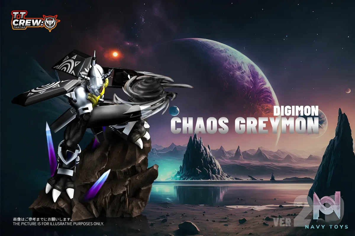 TT Studio – Digimon WarGreymon & BlackWarGreymon & Chaos Greymon
