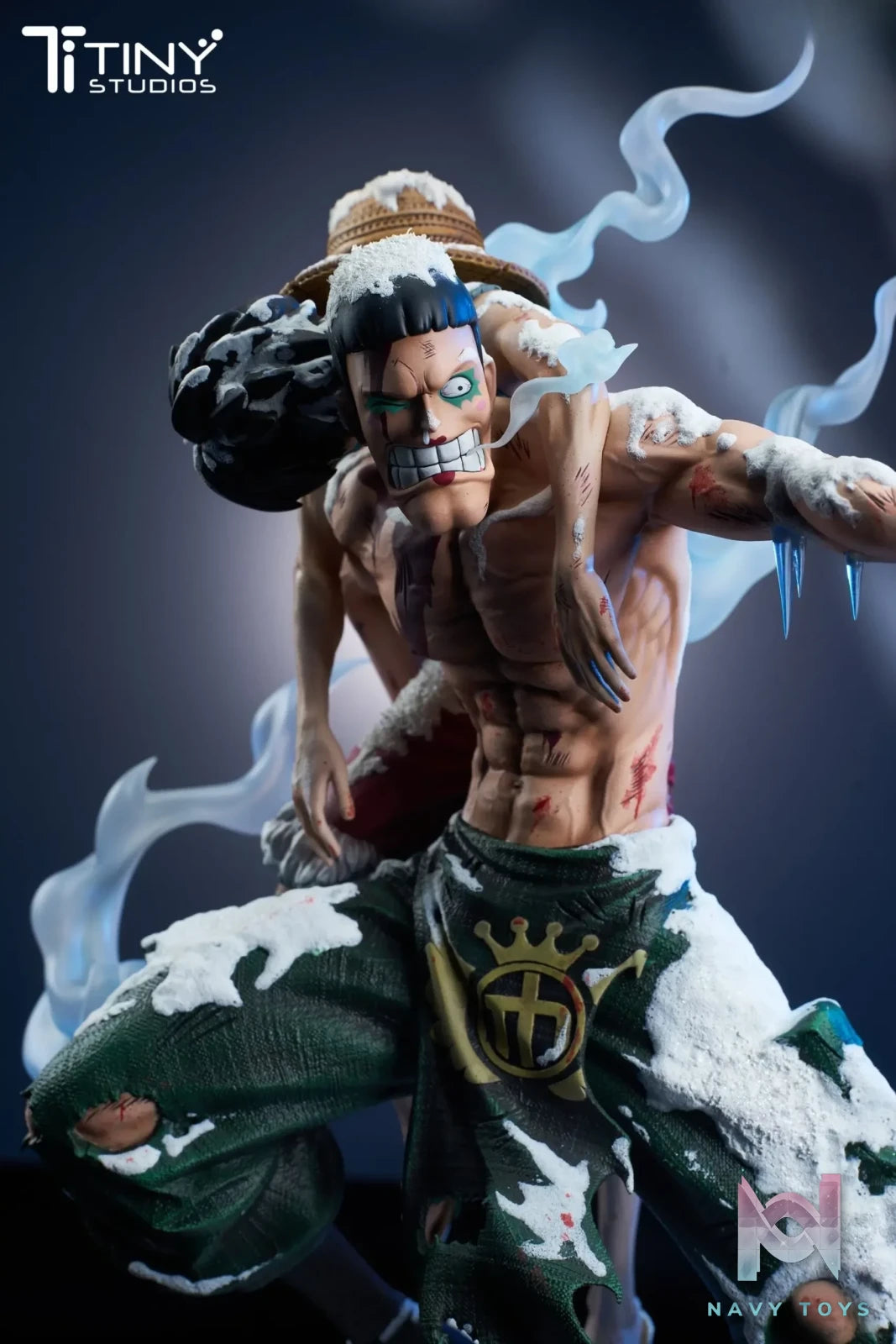 Tiny Studio – One Piece Flower of Friendship Bentham and Luffy