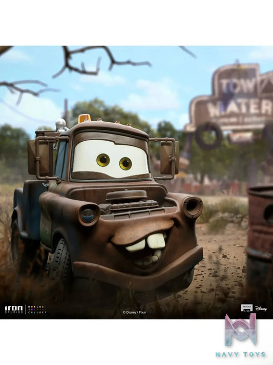 Iron Studio – Disney Cars Art Scale 1/10 Statue Tow Mater (Licensed)