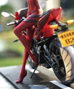 Aetheria Studio X SX Studio - Asuka Langley Sohryu Motorcycle Girl Neon Genesis Evangelion resin statue Navy Toys anime figure