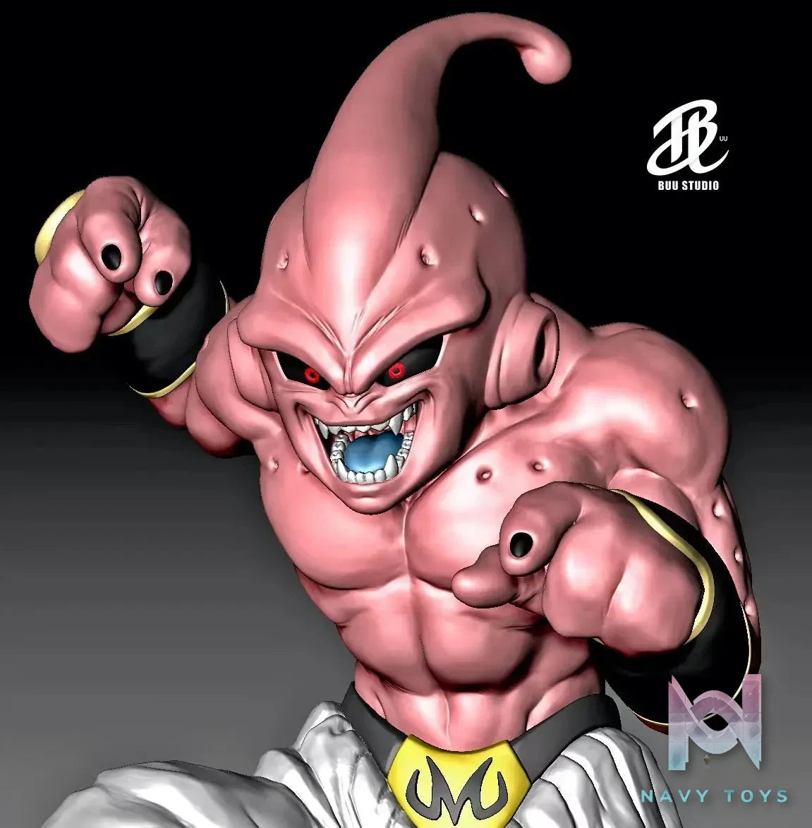 Buu Studio - Dragon Ball Kid Buu resin statue Navy Toys anime figure