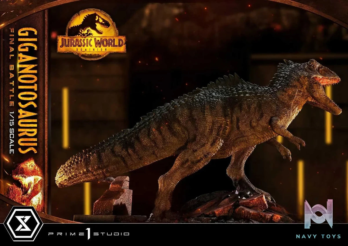 Prime 1 Studio – Legacy Museum Collection Jurassic World: Dominion(Film) Giganotosaurus 1/15 scale LMCJW3-04 LMCJW3-04S (Licensed)