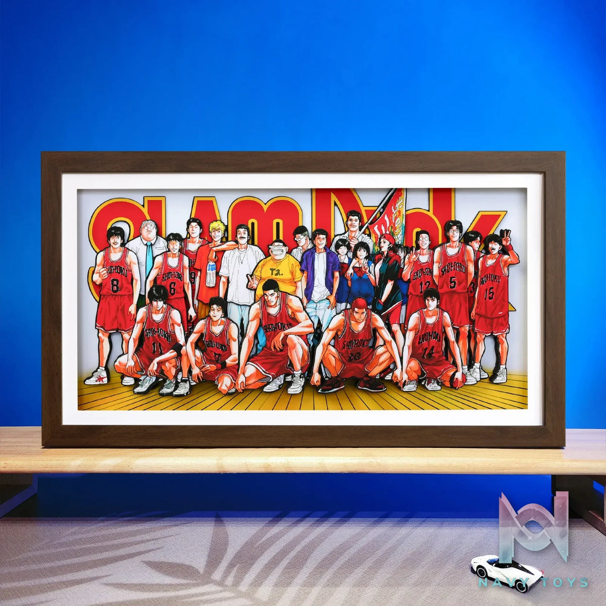 Yu Zhi Jiang Studio – Slam Dunk Multiple Characters Series #10 3D Decorative Painting Slam Dunk