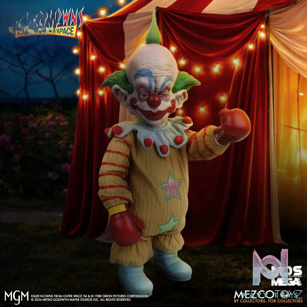 Mezco Studio – Killer Klowns from Outer Space – Shorty with Sound (Licensed)