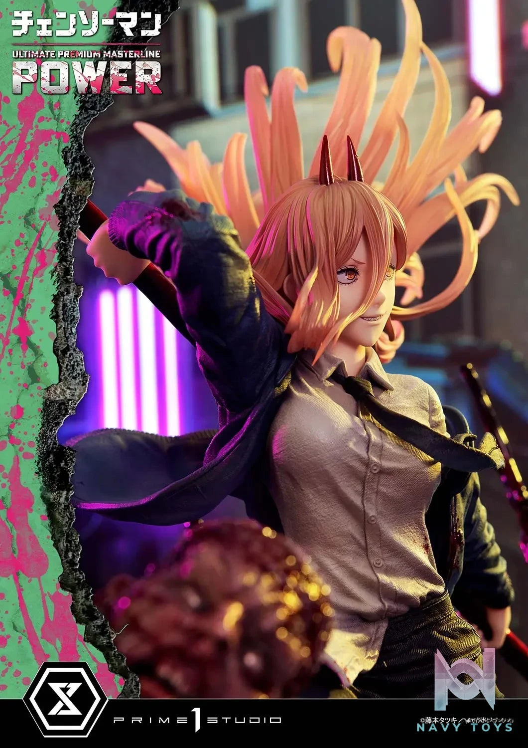 Prime 1 Studio – Ultimate Premium Masterline CHAINSAW MAN POWER UPMCSM-02 UPMCSM-02DX UPMCSM-02DXS (Licensed)