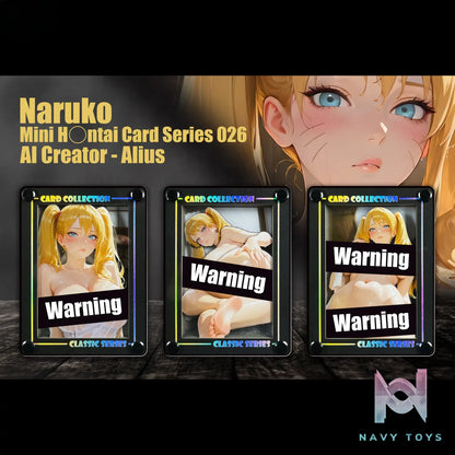 B&W Studio – Mini AI Creator Series Desktop Decorative Card #26 Naruko Naruto